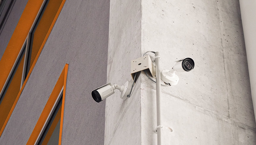Secure hangar infrastructure at Geneva Airpark, monitored around the clock